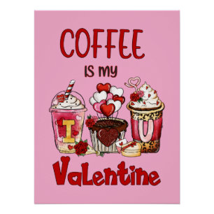Póster Café É Meu Namorados