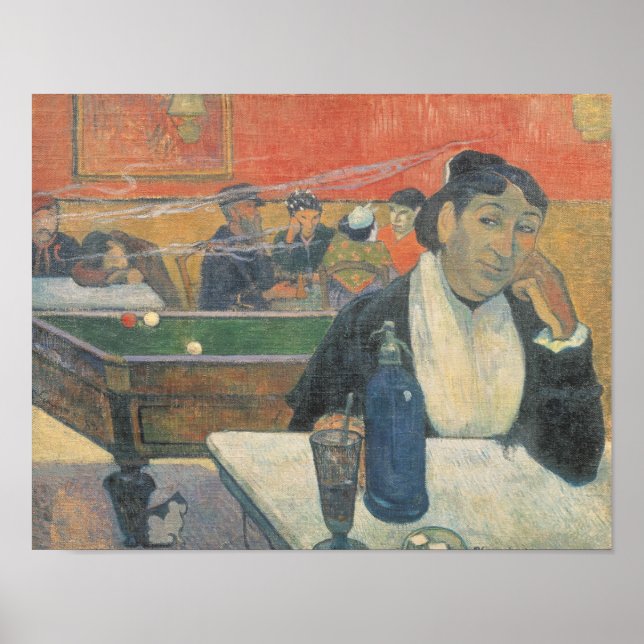 Póster Café em Arles, 1888 (Frente)