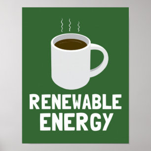 Poster Café Energético Renovável