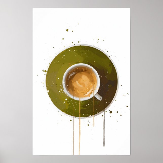 Poster Café expresso (Frente)