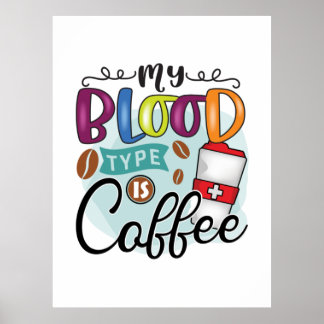 Poster Café Lover Meus Tipos São Cafés