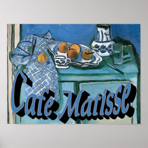 Póster Cafe MAtisse Abstrato
