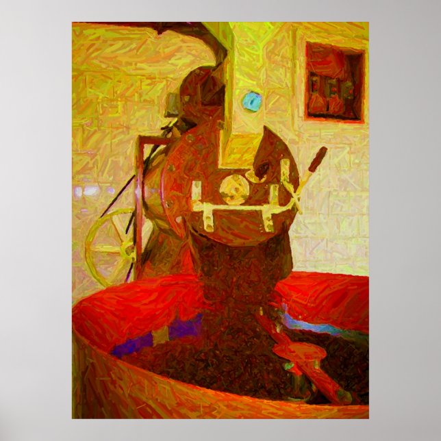 PÓSTER CAFÉ MILL (Frente)