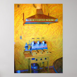 POSTER CAFÉ MILL