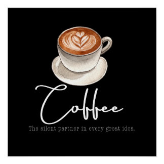 Póster Café: O parceiro silencioso