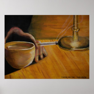 Póster Café para um