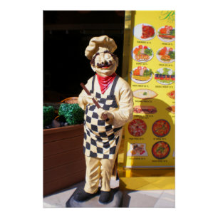 Póster Café Pasa Kebap em Kemer. Peru