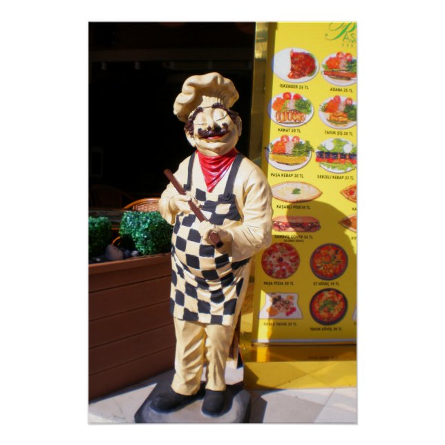 Póster Café Pasa Kebap em Kemer. Peru (Frente)