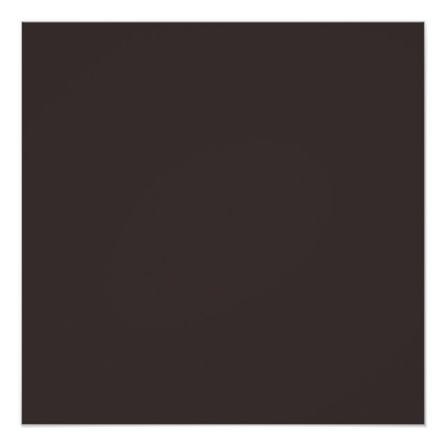 Póster Café preto (cor sólida) (Frente)