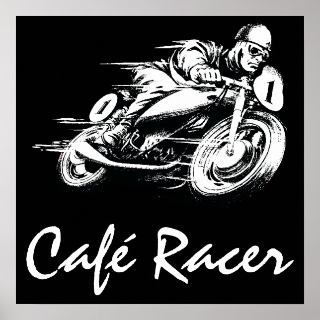 Póster Café Racer (Frente)