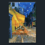Poster Café Terrace à Noite, Van Gogh - A Famosa Pintura<br><div class="desc">Van Gogh Cafe Terrace em Night Poster</div>
