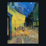 Poster Café Terrace na Noite 1888 por Vincent van Gogh<br><div class="desc">Vincent Willem van Gogh (holandês: [ˈvɪ nsɛ nt ˈʋ lamix vɪ ɱɑ x] (escuta);[nota 1] 30 de março de 1853 - 29 de julho de 1890] foi um pintor Poste-impressionista neerlandês que se tornou, postumamente, uma das figuras mais famosas e influentes da história da arte ocidental. Em uma década, ele...</div>