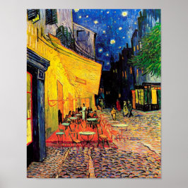 Póster Café Terrace Place du Forum Van Gogh Fine Art