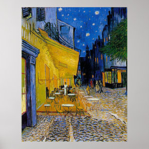 Poster Café Terrace por Vincent van Gogh