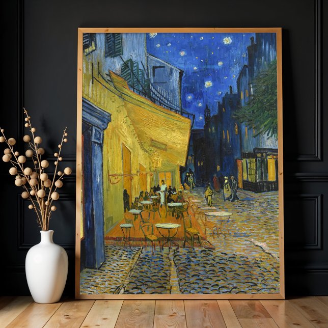 Poster Café Terrace por Vincent Van Gogh (Criador carregado)