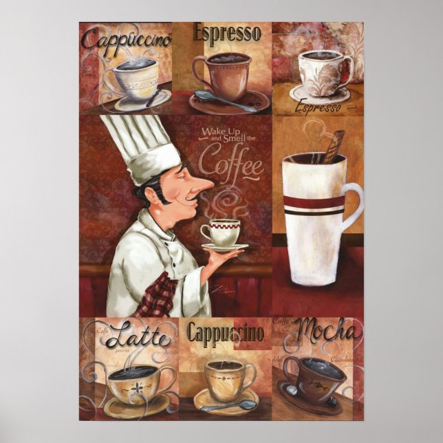 Poster Café Vintage (Frente)
