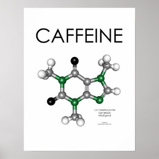 Póster Cafeína 14*18 em - Starbucks Eddição..