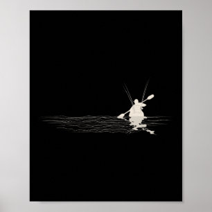 Poster Caiaque Gráfico de pesca Caiaque Pescadores Caiaqu