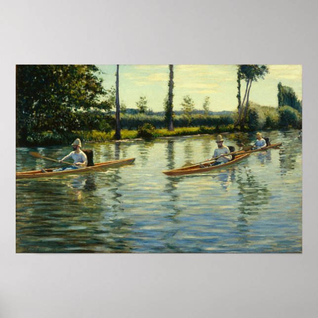 Poster Caillebotte - Barco Nos Anos (Frente)