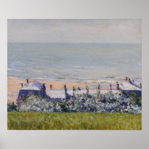Poster Caillebotte - Os Telhados do Hotel Des Roches N...