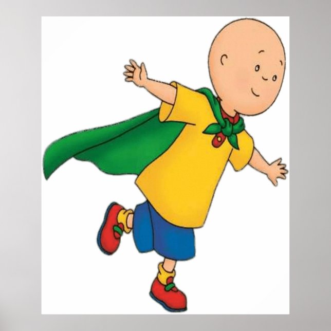 Poster Caillou Flying (Frente)
