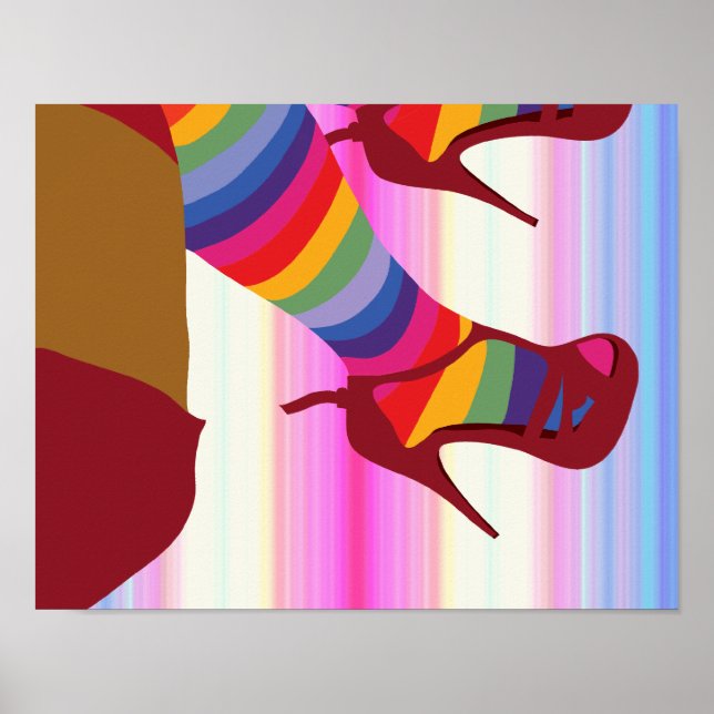 Poster Caindo... (Pele Marrom) (Frente)