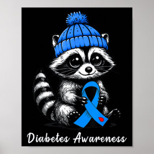 Poster Caiola Boca E Diabetes Azul