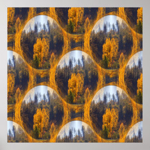 Poster Cair cores em Hayfork...