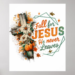 Poster Cair Por Jesus...
