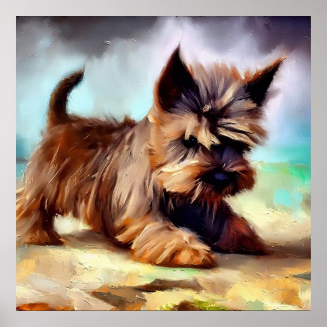 Poster Cairn Terrier Dog (Frente)