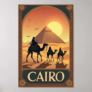Poster Cairo - Arte Viagem