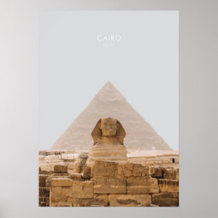 Poster Cairo, Viagem do Egito, Trabalho de arte