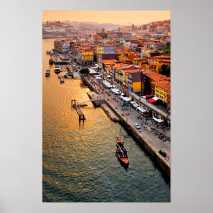 Póster Cais a Dinamarca Ribeira
