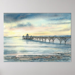 Poster Cais de Clevedon