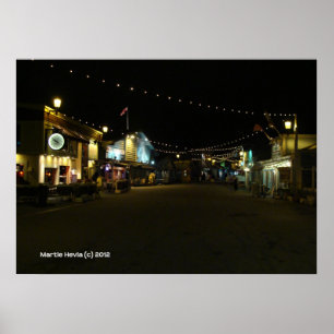 Póster Cais do Pescador de Monterey