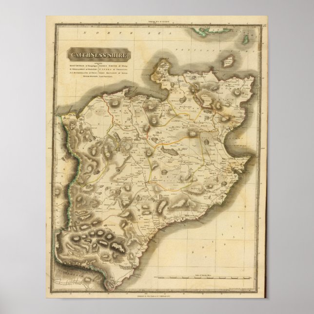 Póster Caithness Shire (Frente)