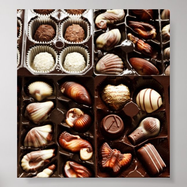 Poster Caixa de Chocolate (Frente)