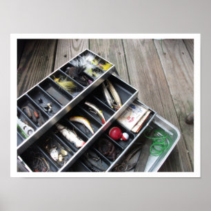 Poster Caixa de equipamento do vintage