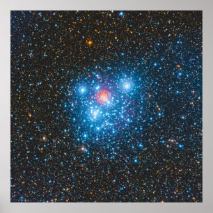 Póster Caixa de Joias Kappa Crucis Star Cluster NGC 4755