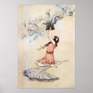 Poster Caixa de Pandora por Warwick Goble
