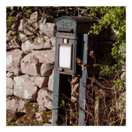 Póster Caixa de posto Eskdale Cumbria