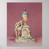 Caixa de relógio de Vênus, mármore e ormolu