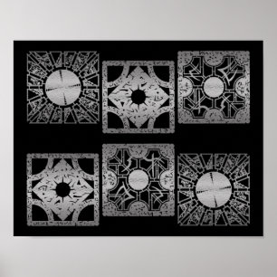 Poster Caixa do quebra-cabeça de Hellraiser Deconstructe