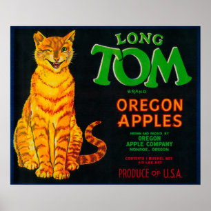 Póster Caixa longa LabelMonroe de Tom Apple, OU