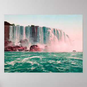 Poster Caixas Canadianas - Vintage Niagara - 1900
