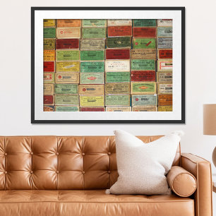 Póster Caixas de Shotshell antigas