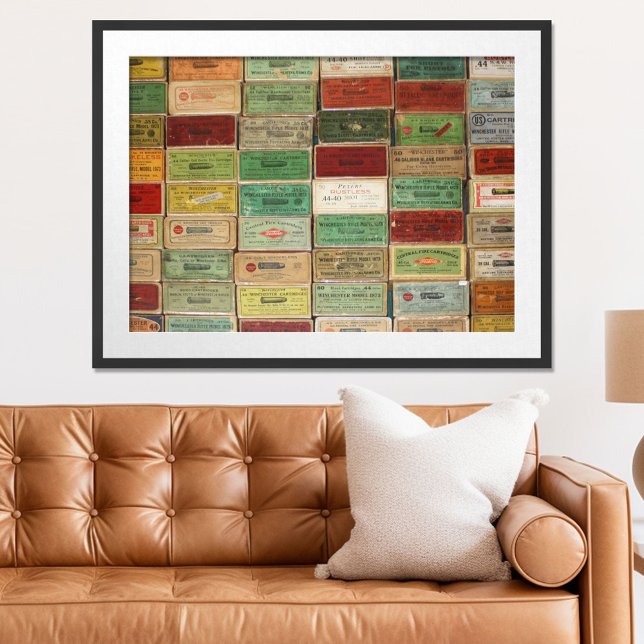 Póster Caixas de Shotshell antigas (Criador carregado)