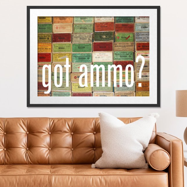 Poster Caixas de Shotshell antigas (Criador carregado)