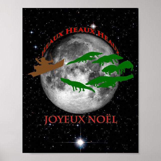 Poster Cajun Christmas (Frente)