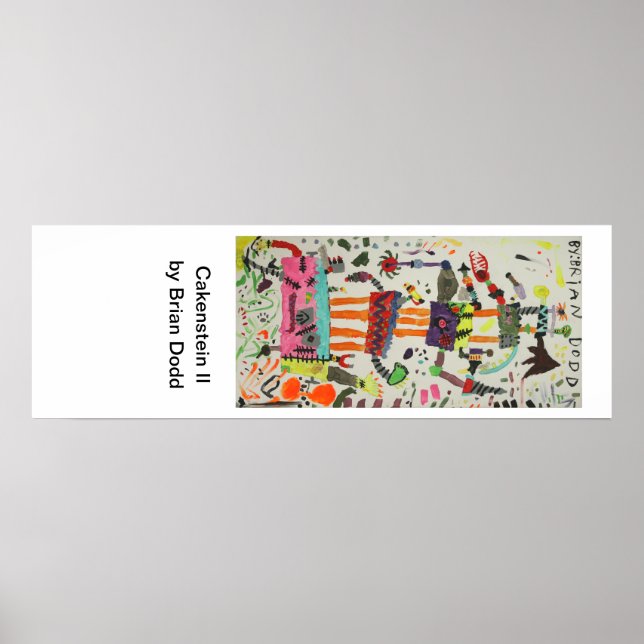 Póster Cakenstein II (Frente)